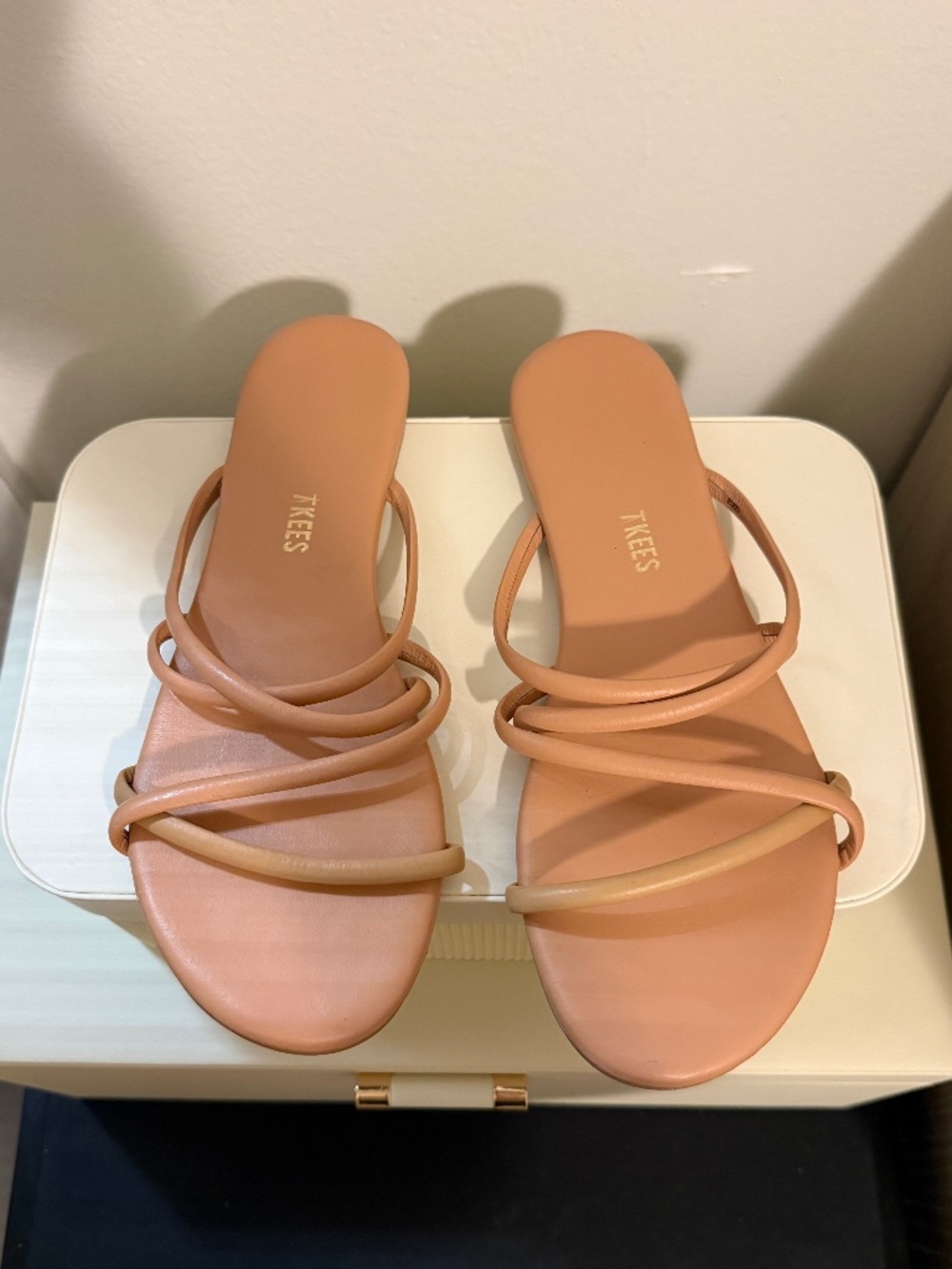 TKEES Nude Sandals